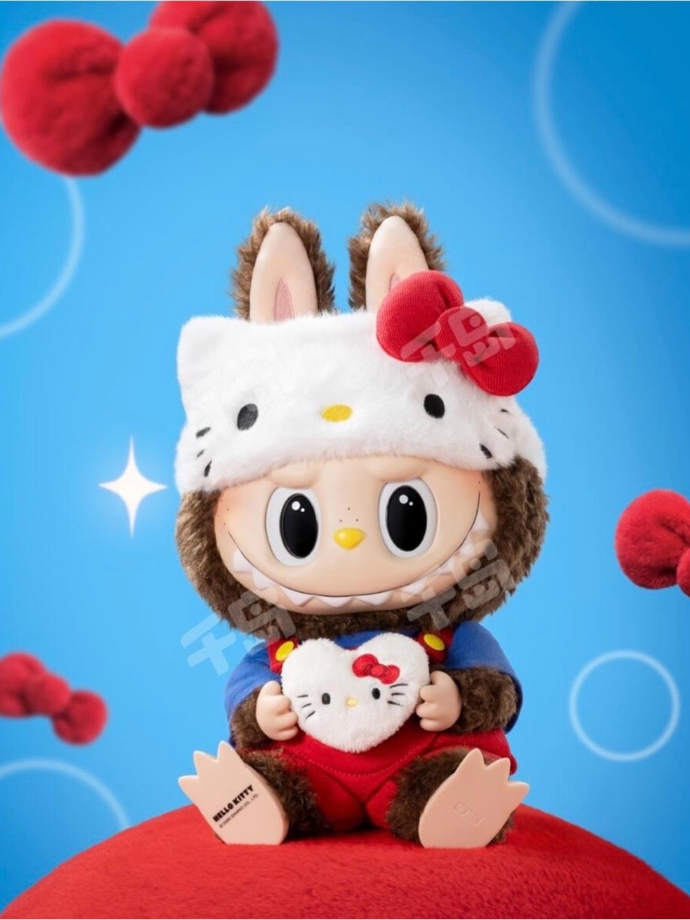 The Monster x Hello Kitty Vinyl plush doll. - Picture 2 of 2